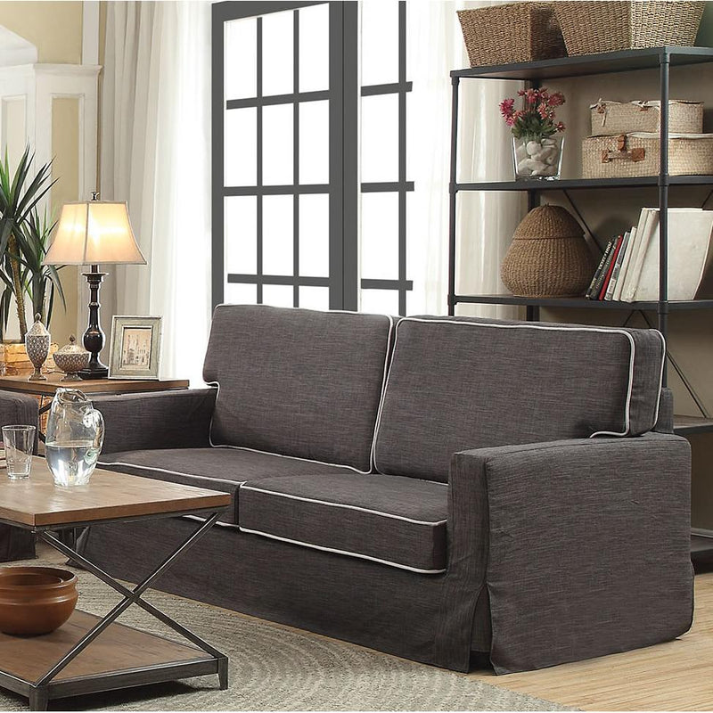 Acme Furniture Fostord Stationary Fabric Sofa 52195 IMAGE 1