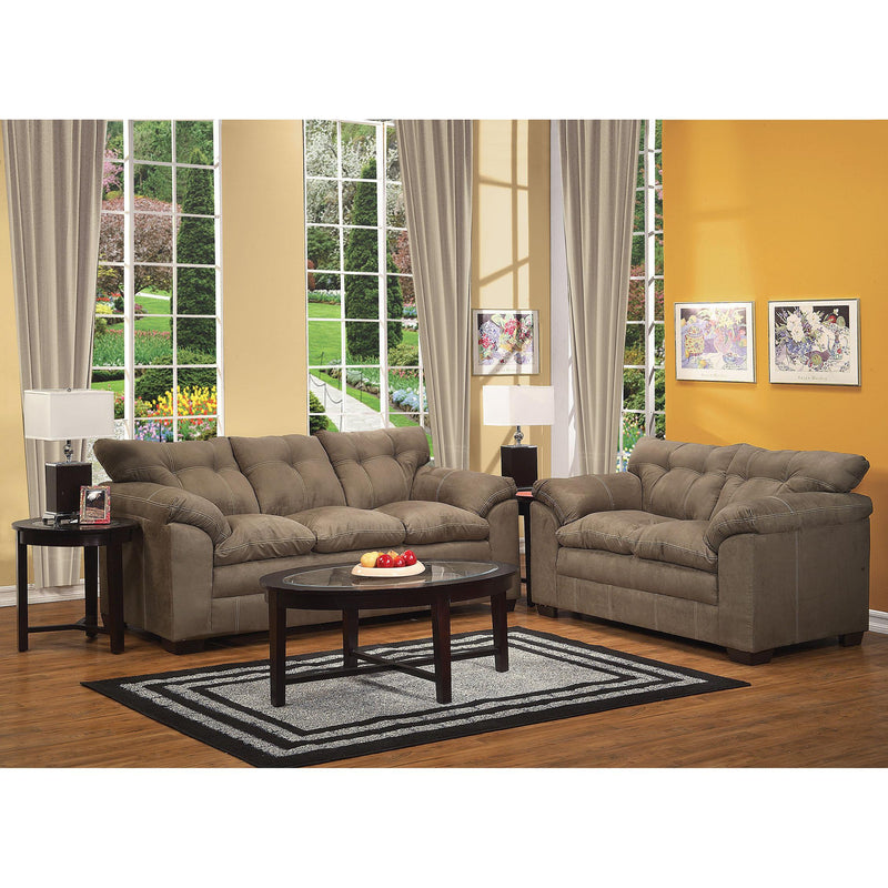 Acme Furniture Lucille Stationary Fabric Sofa 50370 IMAGE 2