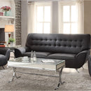 Acme Furniture Omniel Stationary Polyurethane Sofa 52175 IMAGE 1