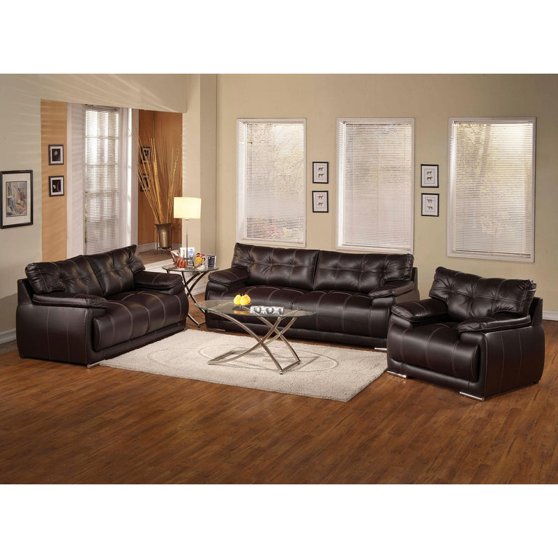 Acme Furniture Terrence Stationary Polyurethane Sofa 51740 IMAGE 2
