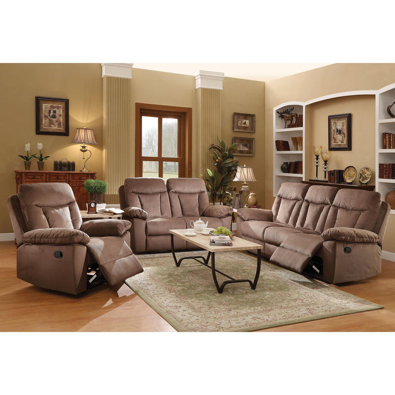Acme Furniture Elisha Reclining Fabric Sofa 51425 IMAGE 2