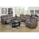 Acme Furniture Isidro Reclining Leather-Air Sofa 51420 IMAGE 2
