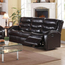 Acme Furniture Noah Reclining Bonded Leather Match Sofa 50830 IMAGE 1