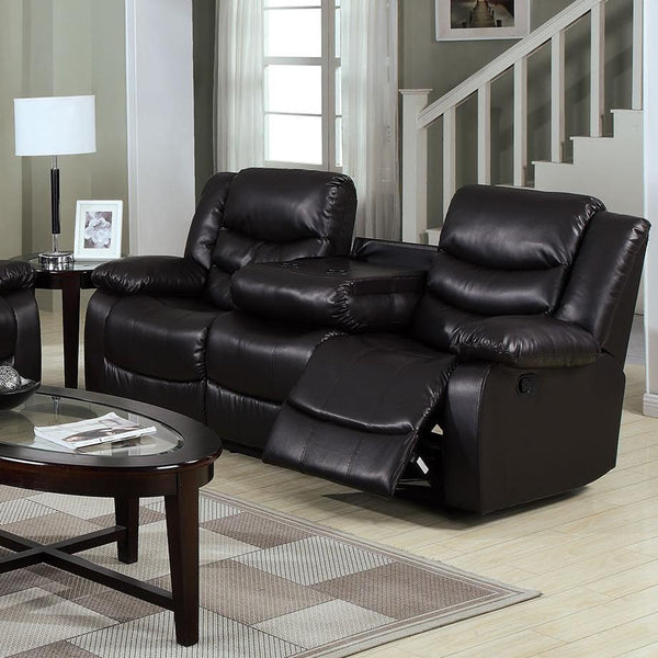 Acme Furniture Torrance Reclining Bonded Leather Match Sofa 50575 IMAGE 1