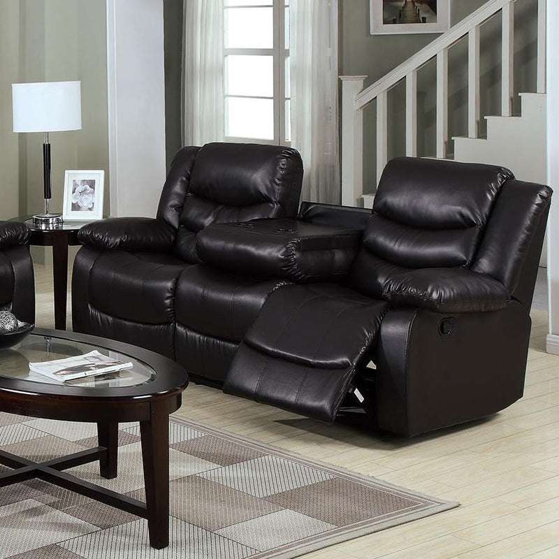 Acme Furniture Torrance Reclining Bonded Leather Match Sofa 50575 IMAGE 1