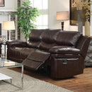 Acme Furniture Xenos Reclining Leather-Air Sofa 52140 IMAGE 1
