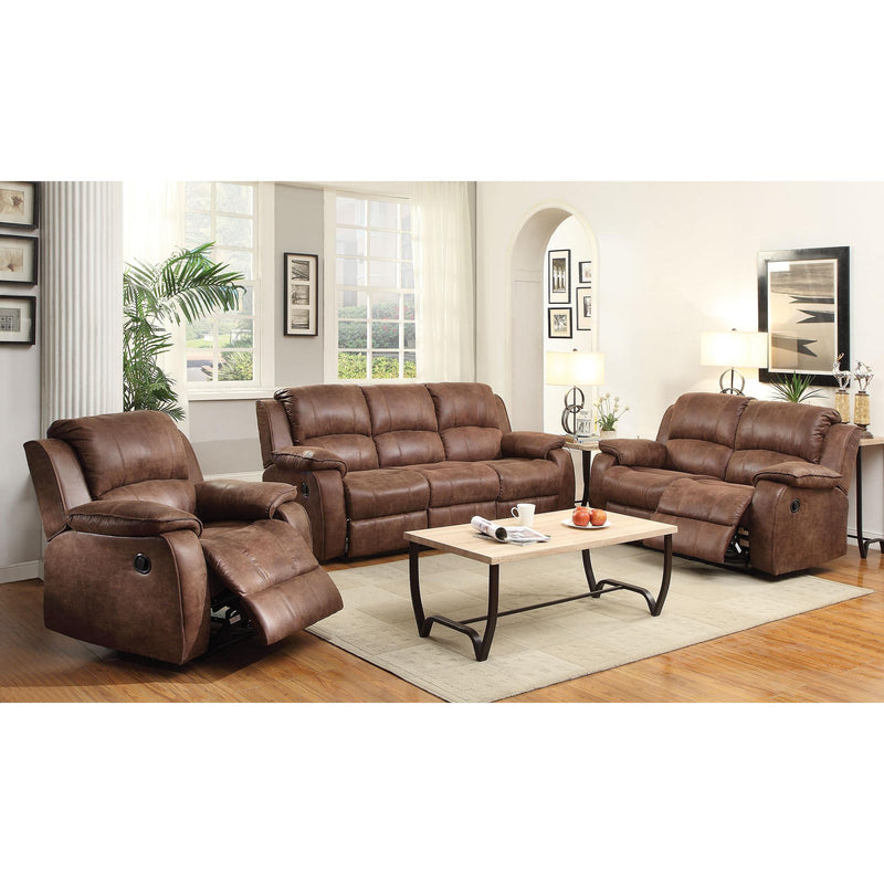 Acme Furniture Zanthe II Reclining Fabric Sofa 51440 IMAGE 2