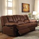 Acme Furniture Obert Reclining Leather Sofa 52145 IMAGE 1