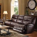 Acme Furniture Cerviel Power Reclining Leather-Air Sofa 52160 IMAGE 1