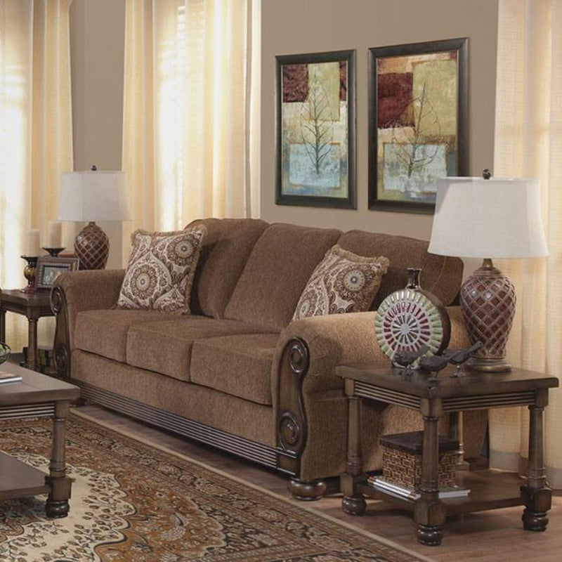 Acme Furniture Emiko Stationary Fabric Sofa 52355 IMAGE 1