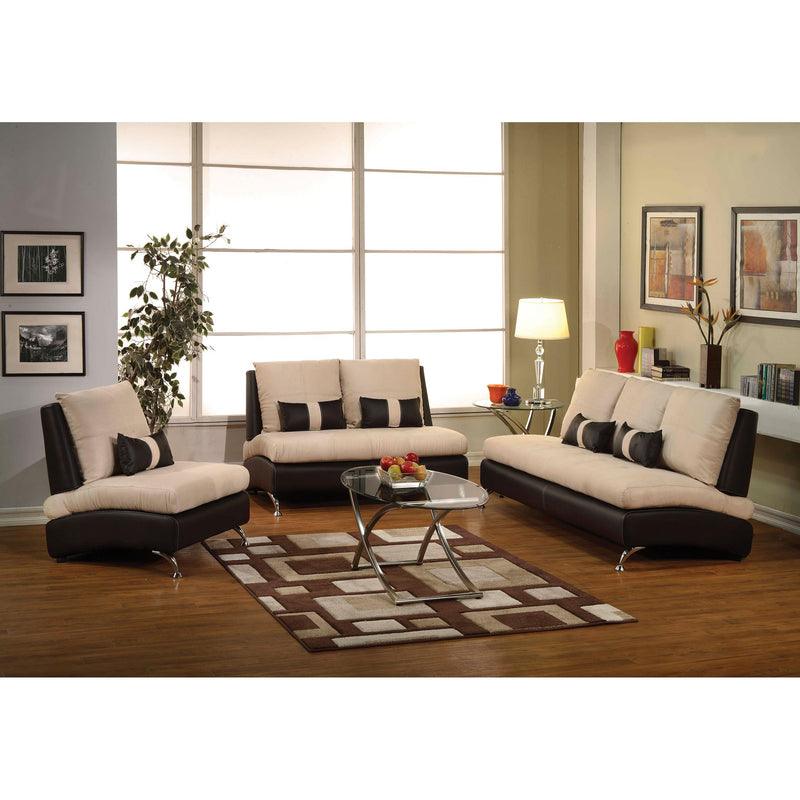 Acme Furniture Jolie Stationary Fabric Sofa 51755 IMAGE 2