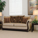 Acme Furniture Rachell Stationary Fabric Sofa 52360 IMAGE 1