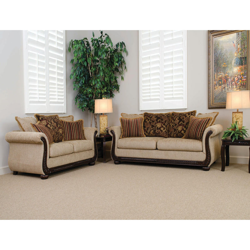 Acme Furniture Rachell Stationary Fabric Sofa 52360 IMAGE 2