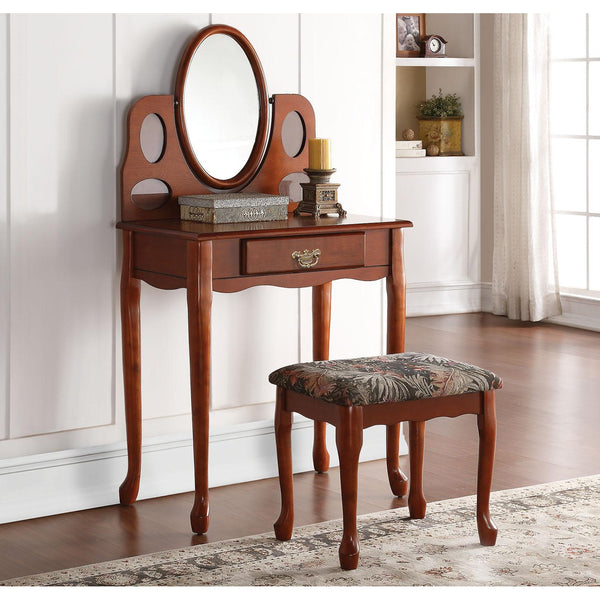 Acme Furniture Aldine 1-Drawer Vanity Set 90210 IMAGE 1