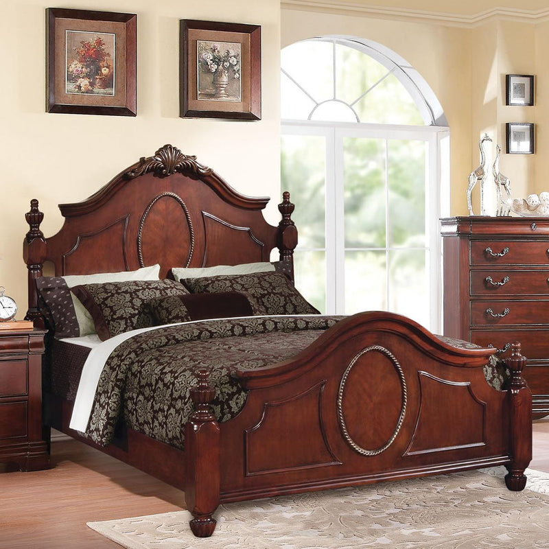 Acme Furniture Estrella Queen Poster Bed 21730Q IMAGE 2