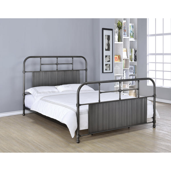 Acme Furniture Ivey Queen Metal Bed 25120Q IMAGE 1