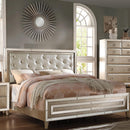 Acme Furniture Voeville Queen Upholstered Panel Bed 21000Q IMAGE 2