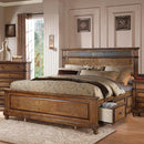Acme Furniture Arielle Queen Panel Bed with Storage 24470Q-HB/24441Q-FB/24460Q-R IMAGE 1