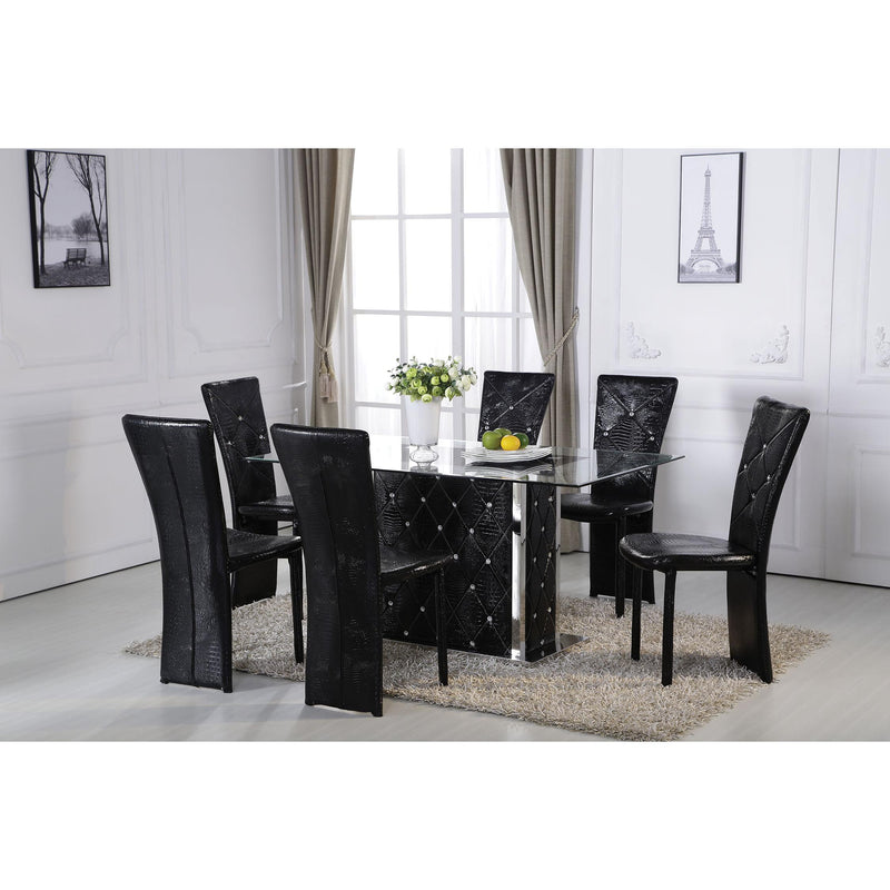 Acme Furniture Nancy Dining Chair 71387 IMAGE 1