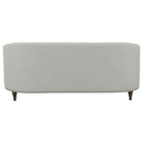 Coaster Furniture Avonlea 505641 Upholstered Sloped Arm Sofa - Grey Fabric IMAGE 6