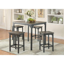 Acme Furniture Percie 5 pc Counter Height Dinette 71645 IMAGE 1