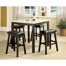 Acme Furniture Portland 5 pc Counter Height Dinette 16046 IMAGE 1