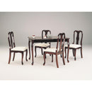 Acme Furniture Queen Anne 5 pc Dinette 06004 IMAGE 1