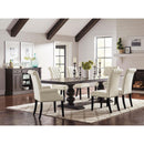 Coaster Furniture Alana 107283 Fabric Upholstered Dining Arm Chair - Beige IMAGE 9