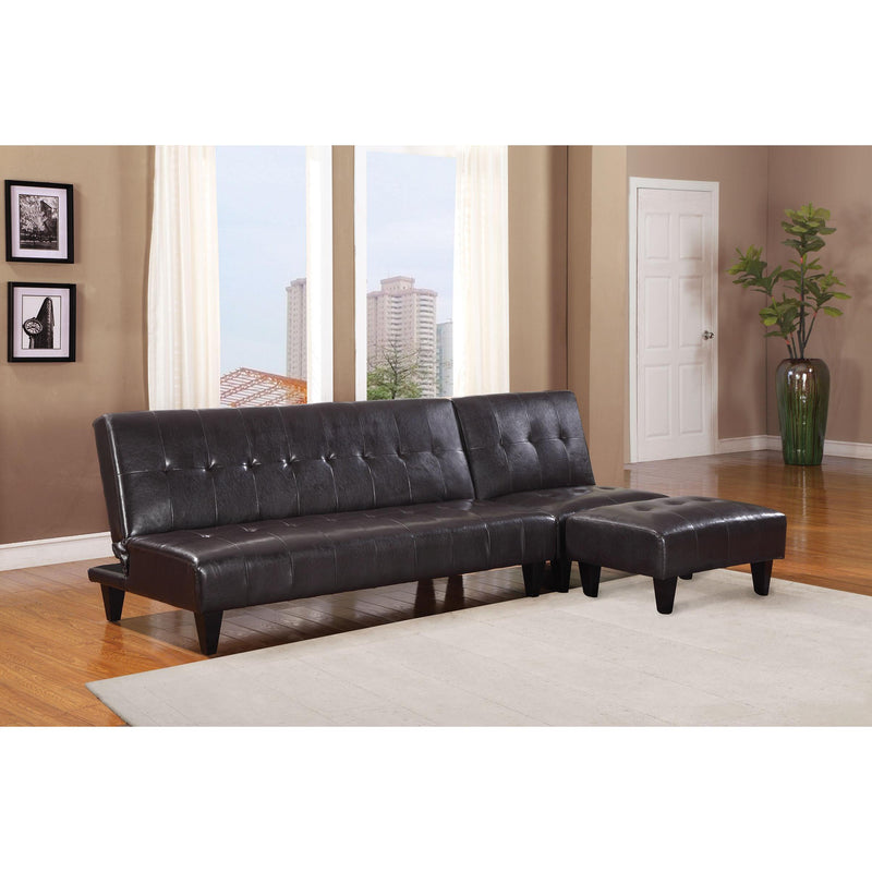 Acme Furniture Conrad Polyurethane Sleeper Chair 57010 IMAGE 3