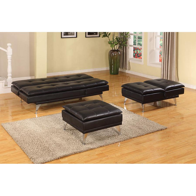 Acme Furniture Frasier Polyurethane Futon 57081 IMAGE 4