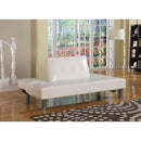 Acme Furniture Evvie Leather look Sofabed 57078 IMAGE 2