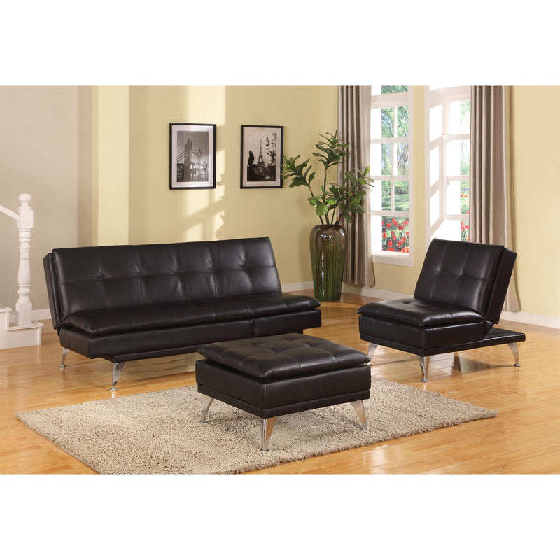 Acme Furniture Frasier Polyurethane Sofabed 57080 IMAGE 3