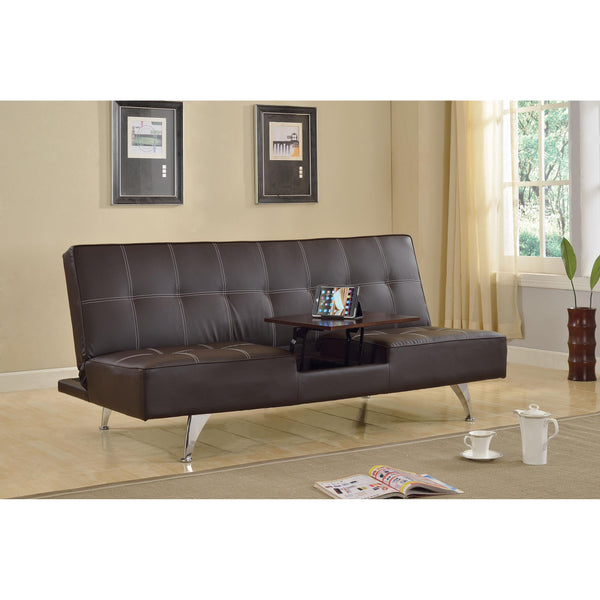Acme Furniture Derby Polyurethane Sofabed 57129 IMAGE 1