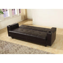 Acme Furniture Sanya Polyurethane Sofabed 57089 IMAGE 3