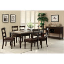 Acme Furniture Bandele Dining Table with Marble Top 70380 IMAGE 1