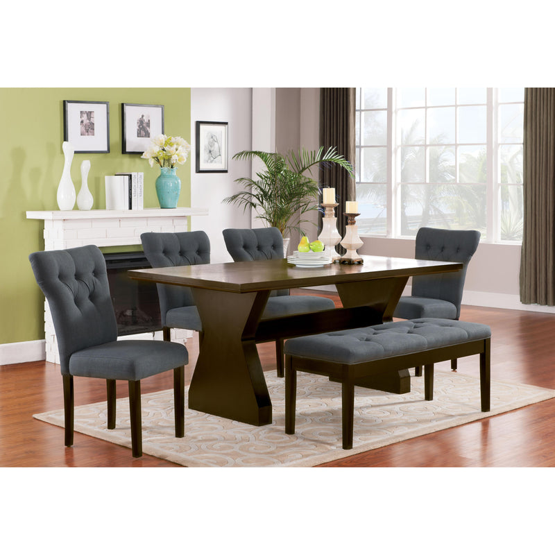 Acme Furniture Effie Dining Table with Trestle Base 71515 IMAGE 1