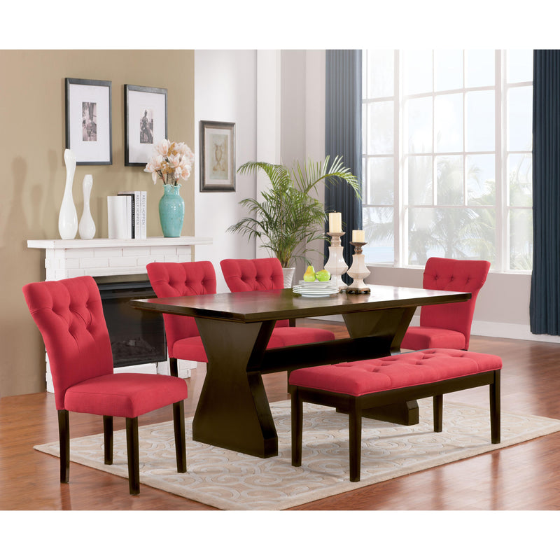 Acme Furniture Effie Dining Table with Trestle Base 71515 IMAGE 2