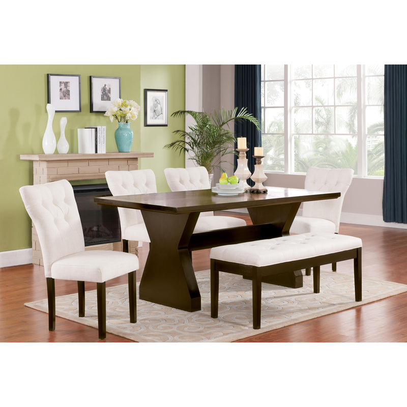 Acme Furniture Effie Dining Table with Trestle Base 71515 IMAGE 3