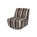 Michael Amini Studio Glider Fabric Chair AIC ST-MUNCH39-ASH-00 IMAGE 1
