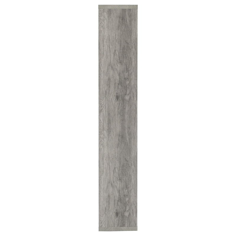 Coaster Furniture Theo 801137 71-inch 7-shelf Bookshelf - Grey Driftwood IMAGE 8