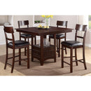 Poundex Counter Height Dining Chair F1207 IMAGE 2