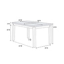 Poundex F2093 Dining Table IMAGE 7