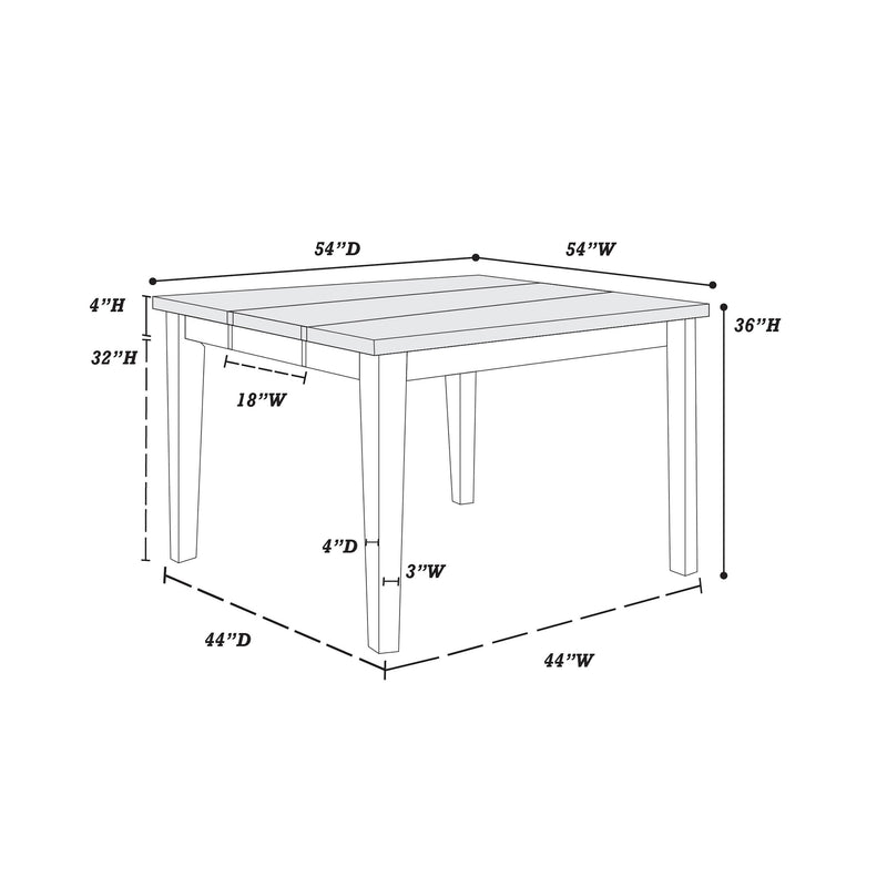 Poundex F2208 Counter Height Table IMAGE 8