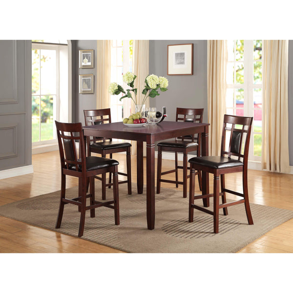 Poundex 5 pc Counter Height Dinette F2252 IMAGE 1