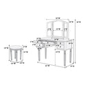 Poundex F4072 Vanity Set IMAGE 6