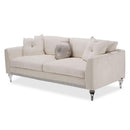 Michael Amini Glimmering Heights Stationary Fabric Sofa 9011815-CLOUD-002 IMAGE 1