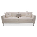 Michael Amini Glimmering Heights Stationary Fabric Sofa 9011815-CLOUD-002 IMAGE 2