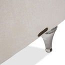 Michael Amini Glimmering Heights Stationary Fabric Sofa 9011815-CLOUD-002 IMAGE 4