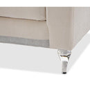 Michael Amini Glimmering Heights Stationary Fabric Sofa 9011815-CLOUD-002 IMAGE 5