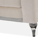 Michael Amini Glimmering Heights Stationary Fabric Loveseat 9011825-CLOUD-002 IMAGE 3